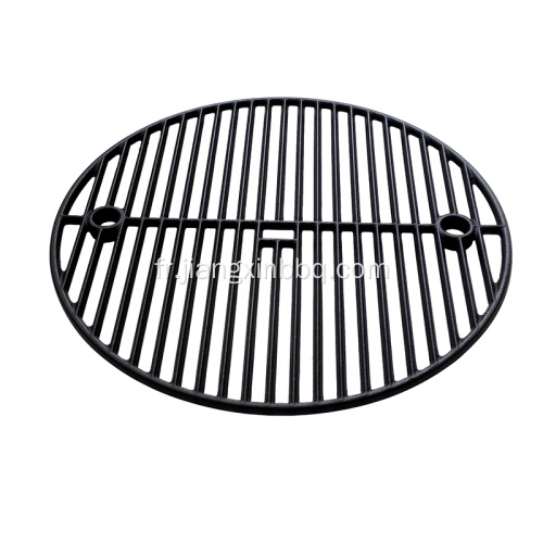 Grille de cuisson à deux niveaux en fonte de qualité supérieure